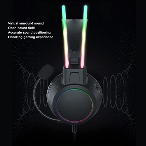 Gaming-headset, over-ear game-oortelefoon Professionele lichtgewicht grote oorbeschermer voor Xbox voor pc - Afbeelding 3