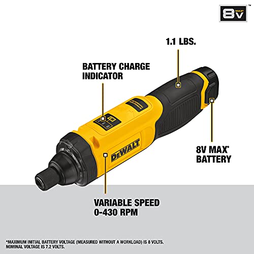 Dewalt DCF682N1 8V Max Cordless Screwdriver thumb #1