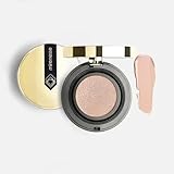 Mirenesse 10 Collagen Cushion Compact Airbrush Foundation Liquid Powder, Buildable Coverage, Instantly Flawless & Glowing Skin, Vegan & Toxin Free, Vienna 0.52oz