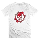 Machine Washable Grossbull Gears Of War Men T Shirt 100% Cotton Style Black Small