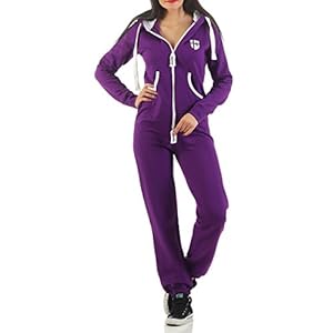Hoppe Gennadi jumpsuit voor dames, onesie, jogger, eendelig, overall, joggingpak, trainingspak, slim fit