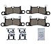 HUSCH D1453 Rear Ceramic Brake Pads Kit Fit For Porsche Cayenne 2011-2014, For Volkswagen Touareg 2011-2017