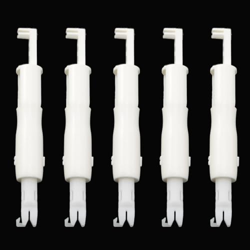 JCBIZ 5pcs Automatic Threader Home Sewing Machine Automatic Threader Sewing Tools Leader Needle Threader Needle Changer Senior Citizen