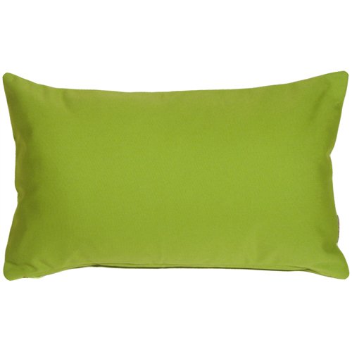 PILLOW DÉCOR Sunbrella Macaw Green 12x19 Outdoor Pillow