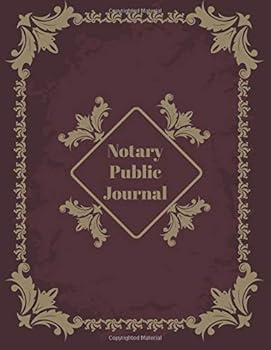 Paperback Notary Public Journal: Notarial Record Log Book - Wide Ruled Entries Paper Book