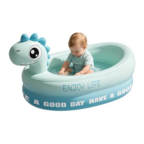Inflatable Kiddie Pool - Outdoor Pet Bathtub, Puppy Wading Pool