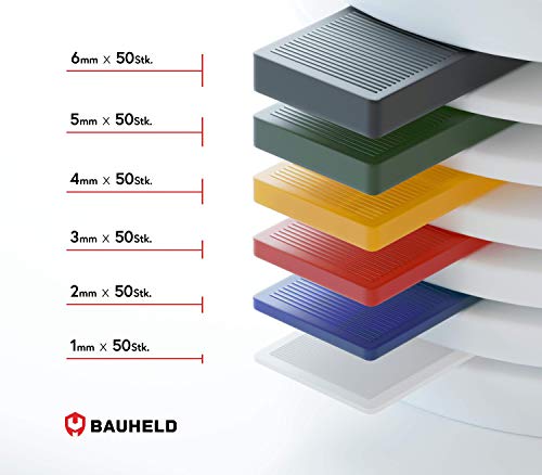 Verglasungsklötze Bauheld Universal 24x100mm in 300 oder 600 Stück
