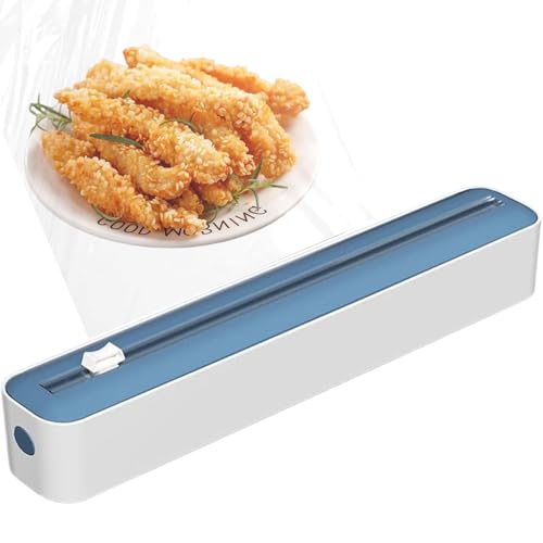 EujRcf Cling Film Dispenser, Adjustable, Plastic, 36 cm x 5 cm x 7 cm, Kitchen Organization