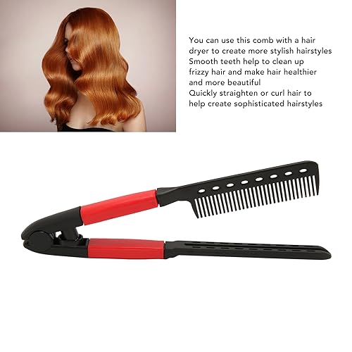 Peine alisador para cabello V resistente al calor 3 pcs miniatura 5