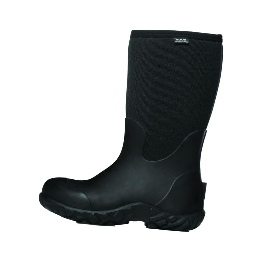 Bogs Men's Workman Soft Toe Construction Boot, Black, 16