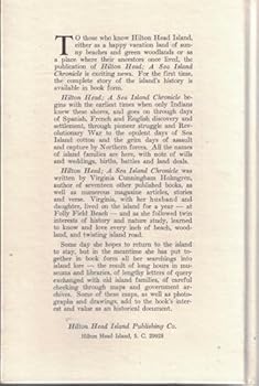 Hardcover Hilton Head: a Sea Island Chronicle Book