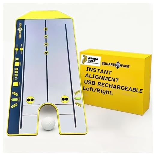 PASADA GOLF The Square Face The Electronic Putting Alignment Mirror, Patented Portable Golf Putting Training aid, Metronome, Gate Drill, Align Your Eyes, Body and Club face.