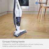 Vacmaster VSD1801EU Bezprzewodowy odkurzacz 2 w 1, maks. 30 min użytkowania, bateria 20 V, lekka szczotka i odkurzacz ręczny bez worka, filtr HEPA 13
