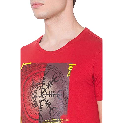 Image of Spykar Men's Slim Fit T-Shirt