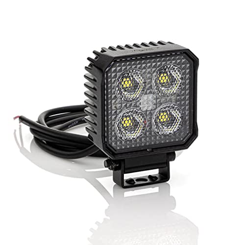 LED-MARTIN® RS1700 - LED-Rückfahrscheinwerfer/Arbeitsscheinwerfer - 1700lm - eckig - 12V/24V - für alle Typen - schwarz