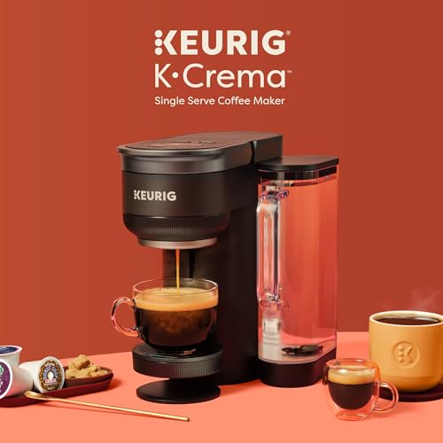 keurig k-crema single serve coffee maker reviews