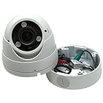 Kenuco-White-475-Camera-Base-Junction-Outlet-Box-for-Adjustable-Lens-Eyeball-Turret-Dome-CCTV-Security-Cameras