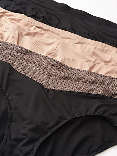 Image of Warner's womens Blissful Benefits No Muffin Top 3 Pack Hipster Panties