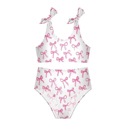 Image of Boccsty Cute Crab Red Blue Girls Swimsuits Kids Bikini Sets 2 Pcs Bathing Suit for 3T