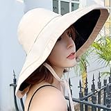 Sombrero de flores de mujer de doble cara: un lado es floral, el otro es liso, el lado floral se puede usar externa o internamente, fácil de combinar con todos los atuendos, qué hermoso y encantador se ve.