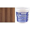 Nexus 12-Inch Vinyl Floor Tiles, 20 Tiles, Wood Oak Plank, Self Adhesive, Peel & Stick & Henry 356 MultiPro Premium Multipurpose High Strength Paste Carpet & Sheet Vinyl Adhesive, 1 Quart