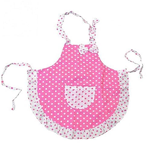 エプロン キッズ かわいい 着脱簡単 女の子 食事 幼稚園 絵画 子供用 ピンク