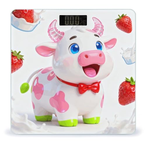 Báscula digital de baño con pantalla LCD miniatura 1
