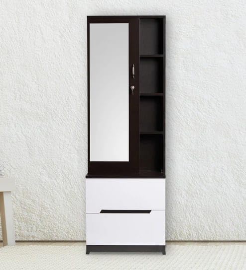 Ozone Furniture Dressing Table Black and White Finish-picture-18