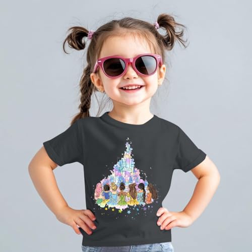 Image of Magical Shirt for Girl: Magic Kingdom Prinecess Tshirt Princess Shirts Youth Girls Cute Family Vacation Trip Tee