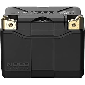 NOCO Lithium NLP5, Groep 5, 250A Lithium Motorfiets Accu, 12V 2Ah-Batterij met Dynamisch BMS voor Motorfietsen, ATV’s, UTV’s, Jetski’s, Scooters en Sneeuwscooters
