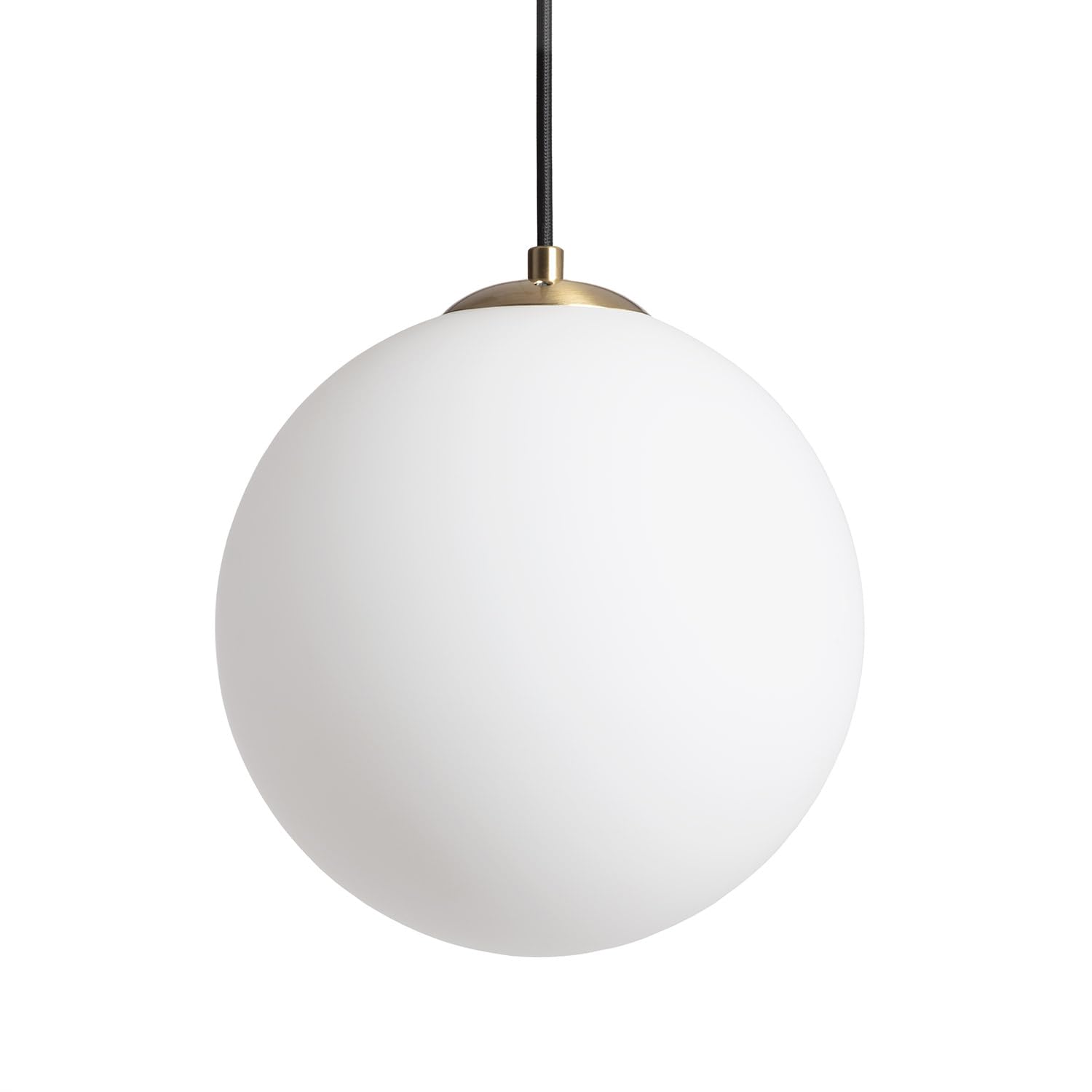 LEDKIA Lampada a Sospensione Metallo e Vetro Moonlight Brass Oro
