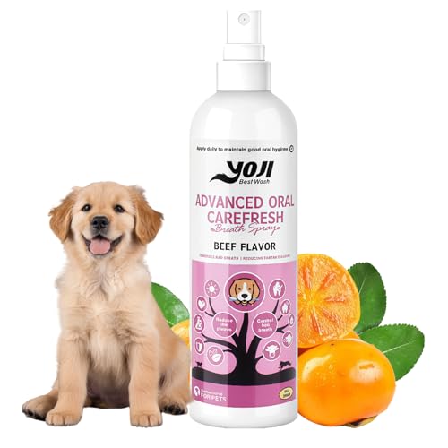 200ml Zahnpflege Spray für Hunde & Katzen,beugt Zahnstein & Mundgeruch,Für frischen Atem,effektive Zahnreinigung,einfach anzuwenden ohne Bürste
