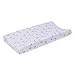NoJo Unicorn Super Soft Changing Pad Cover, White/Pink/Silver