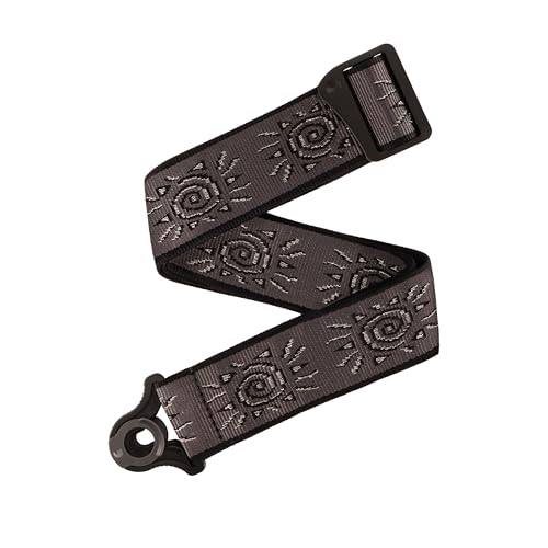 Sangle guitare D'Addario Auto Lock Vintage contre les chutes d'instrument