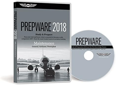 ASAAMT Prepware - General, Airframe & Powerplant on One Disk - 2018