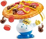 Trisquirrel Topple Pizza Game, Tabletop Balancing Pizza Toy, Poppa's Pizza Pile-Up for 2-4 Players...