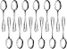 New Star Foodservice 58345 Shell Pattern, Stainless Steel, Dinner Spoon, 7.5-Inch, Set of 12