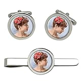  Giftshop UK Carlotta Brianza, Italiano Bailarina Gemelos y Corbata Clip Set