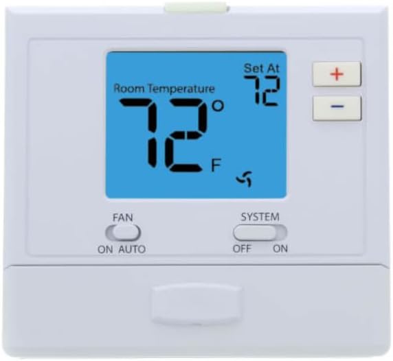 T771 Digital Non-Programmable Single Stage Thermostat (1H or 1C) Replacement for Pro1 IAQ Genuine Original Equipment Manufacturer (OEM) Part
