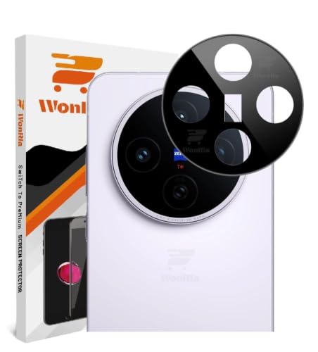 Image of WonRia [1+1 Tempered Glass for Vivo X200T 5G with Camera Lens Protector 9H Hardness Screen Guard Protector - (Pack of 2)