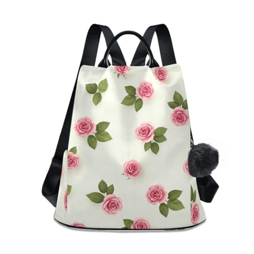 Sac à dos femme roses crème : le confort anti-mal de dos