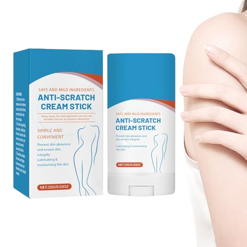 Chafing Stick - Bálsamo Hidratante Para El Cuidado De La Piel De 15 G | Prevención De Rozaduras En Los Muslos De Rápida Absorción, Cuerpo Seco, Pies, Brazos, Glúteos, Hombres, Mujeres, Corredores, Via
