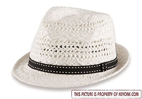 MIKONOS BIANCO NATURAL tg 58/60cm Cappello Carta