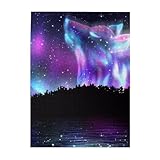 Zateem パズル Jigsaw 知育玩具 狼柄 動物柄パズル グッズ 向け 子供＆大人減圧玩具 誕生日プレゼント壁飾りおしゃれ おもしろい KHIY077