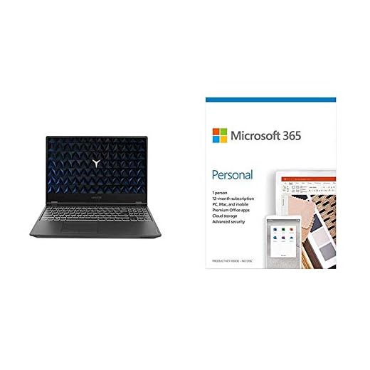 Lenovo Legion Y540 Intel i5 9th Gen 15.6 inch FHD Gaming Laptop (8GB/1TB + 256 GB SSD/Windows 10/4GB GTX 1650 Graphics/Black/2.3Kg), 81SY00SNIN+Microsoft 365 Personal-One Year Subscription Included