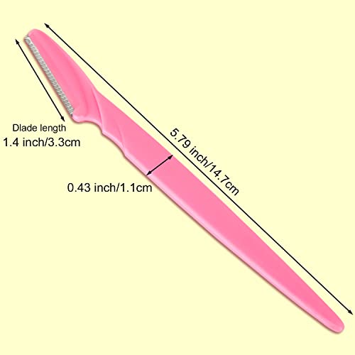 Colovis-80-PCS-Eyebrow-Razor-Dermaplaning-Tool-Face-Razors-for-Women-and-Men-with-Precision-Cover-Multipurpose-Facial-Eyebrow-Hair-Soft-Fur-Removal-Disposable-Blades-4-Colors