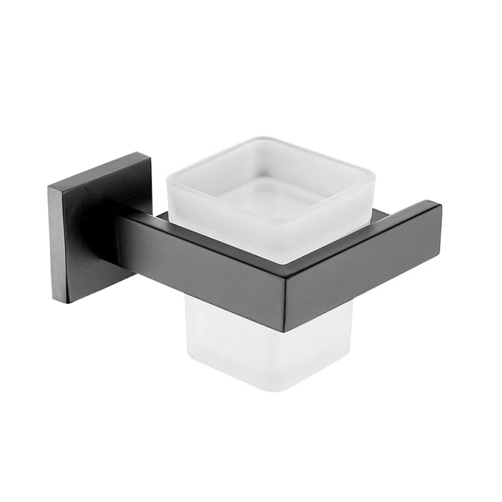 Badezimmer-Zubehör-Set aus gebürstetem grauem Edelstahl – Handtuchhalter, Toilettenpapierhalter, Bademantelhaken, Handtuchstange und Zahnbürstenhalter – modernes Rotguss-Finish