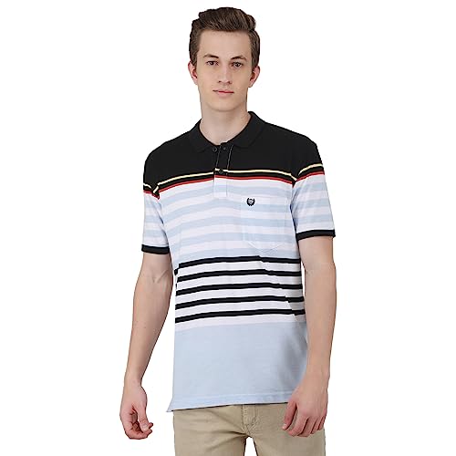Image of Duke Men's Striped Regular Fit T-Shirt