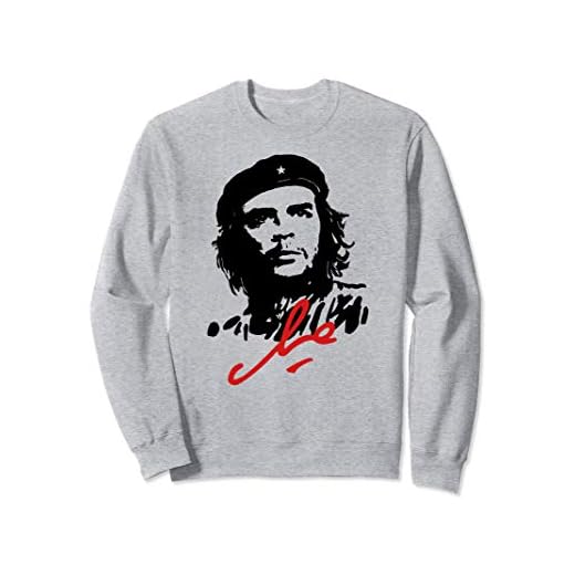 Che Guevara Shirt Rebel Signature Guerrilla Icon Revolution Sudadera