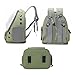 ITKXRVJZM Pet Bag Transparent Pet Cat Carrier Bag Outdoor Travel Backpack for Cats Small Dogs Breathable Cat Carrying Bag Pet Supplies Portable(Kaki)